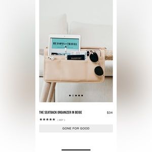 Beis Seatback organizer